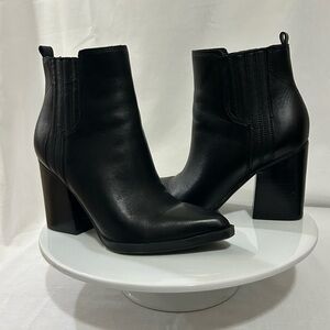 Marc Fisher - Sleek Black Heeled Boots